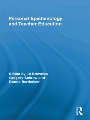 cover image of Personal Epistemology and Teacher Education
